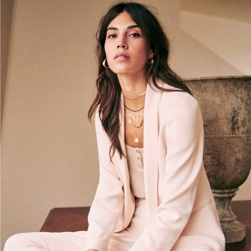 Sezane Nude Dress Pants | Size 34